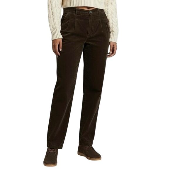 L.L. Bean Women's Brown Trousers - Picture 1 of 16